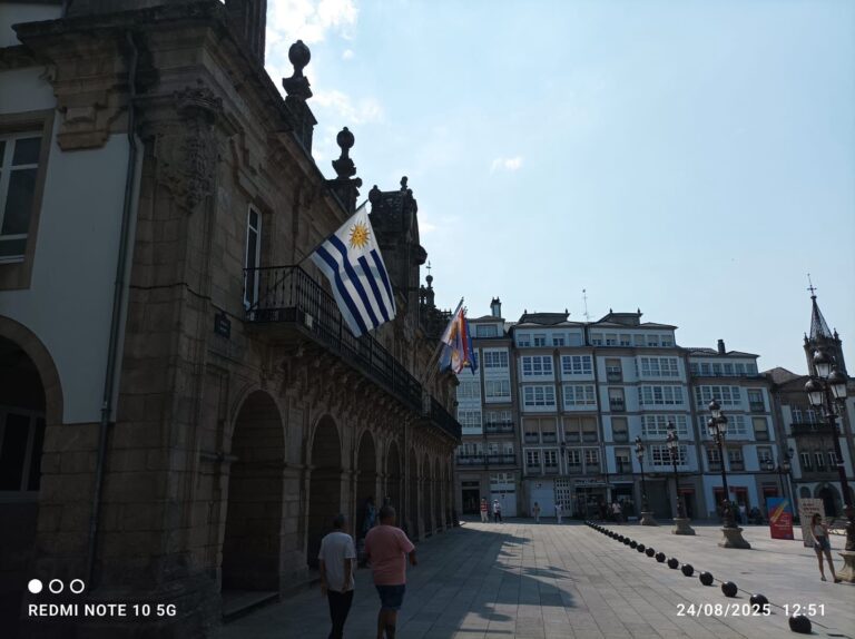 Nuestra bandera ya ondea en Lugo