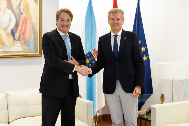 Encuentro con el Presidente de la Xunta