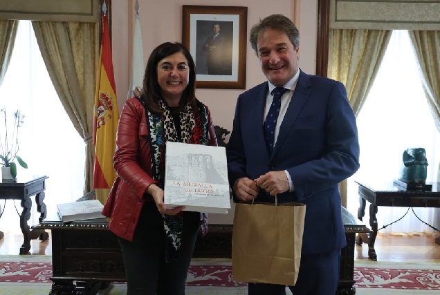 Audiencia con la Alcaldesa de Lugo